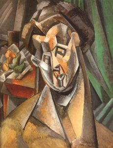 Pablo Picasso: Nő körtékkel, 1909.