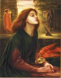 Dante Gabriel Rossetti: Beata Beatrix, 1862-1871.