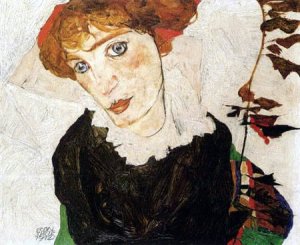 Egon Schiele: Wally Neuzil portréja, 1912