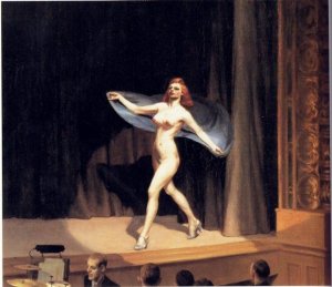 Edward Hopper: Lánykák-show, 1941.