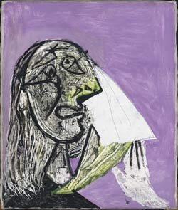 Pablo Picasso: A síró nő, 1937
