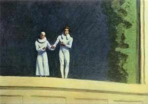 Edward Hopper: Két komédiás, 1965.