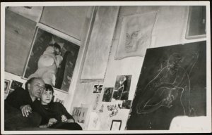 Unica Zürn és Hans Bellmer az ötvenes években