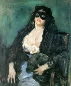 Lovis Corinth: Fekete maszk, 1908