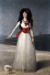 Francisco Goya: Alba hercegnő, 1795