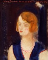 Márffy Ödön: Csinszka portréja, 1934