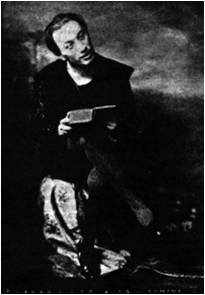 Gulácsy Lajos Hamletkosztümben