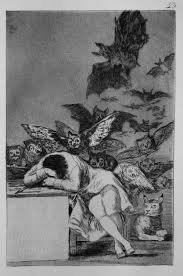 Francisco Goya: Ha alszik az értelem, előjönnek a szörnyek, 1797