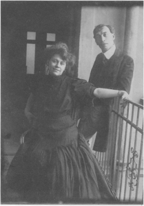 Gulácsy Lajos anyjával, 1903